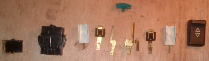 The inside of a button